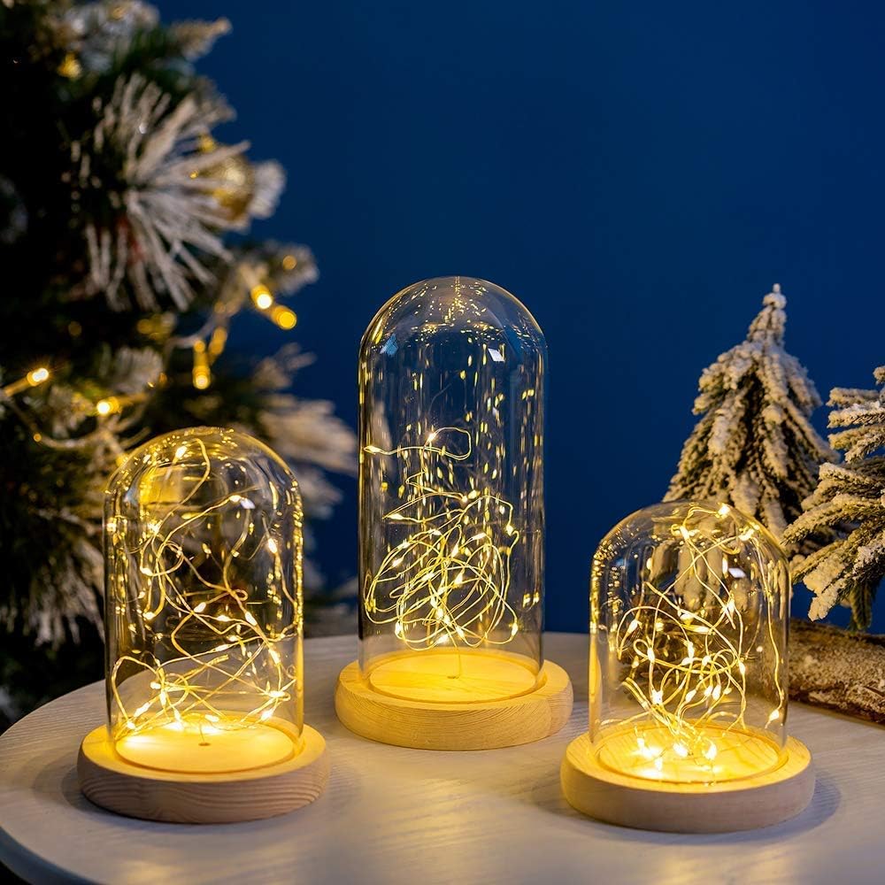 Glass Dome Fairy Lamps