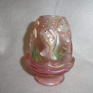 Fenton Hand Painted Koi Fairy