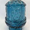 Vintage Blue Indiana Stars and Bars Fairy Lamp
